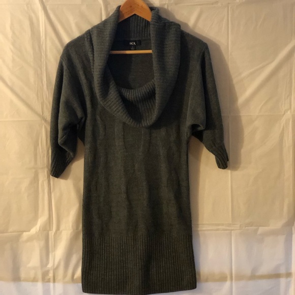 Cowl Neck Tunic Sweater - Picture 2 of 3